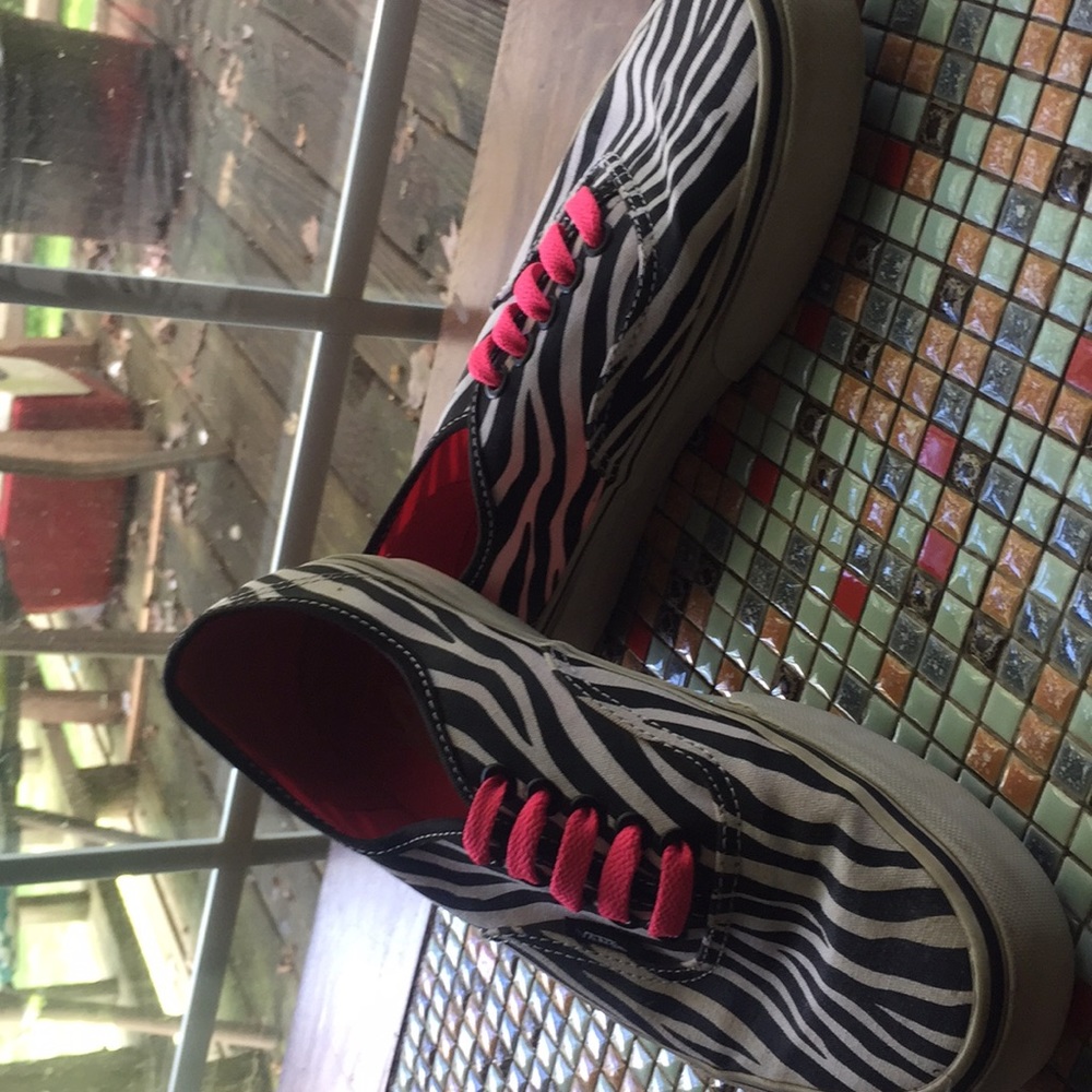 Zebra Print Vans